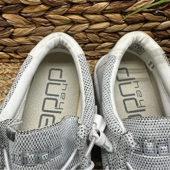 HEY DUDE Wally Sox Stone White Men’s 10 - Picture 13 of 16